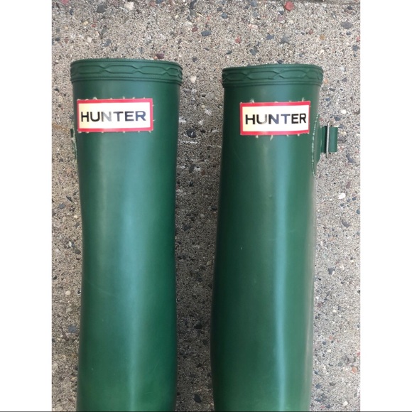 ‼️Sold‼️Womens Hunter tall rain boots size 8 - Picture 2 of 6